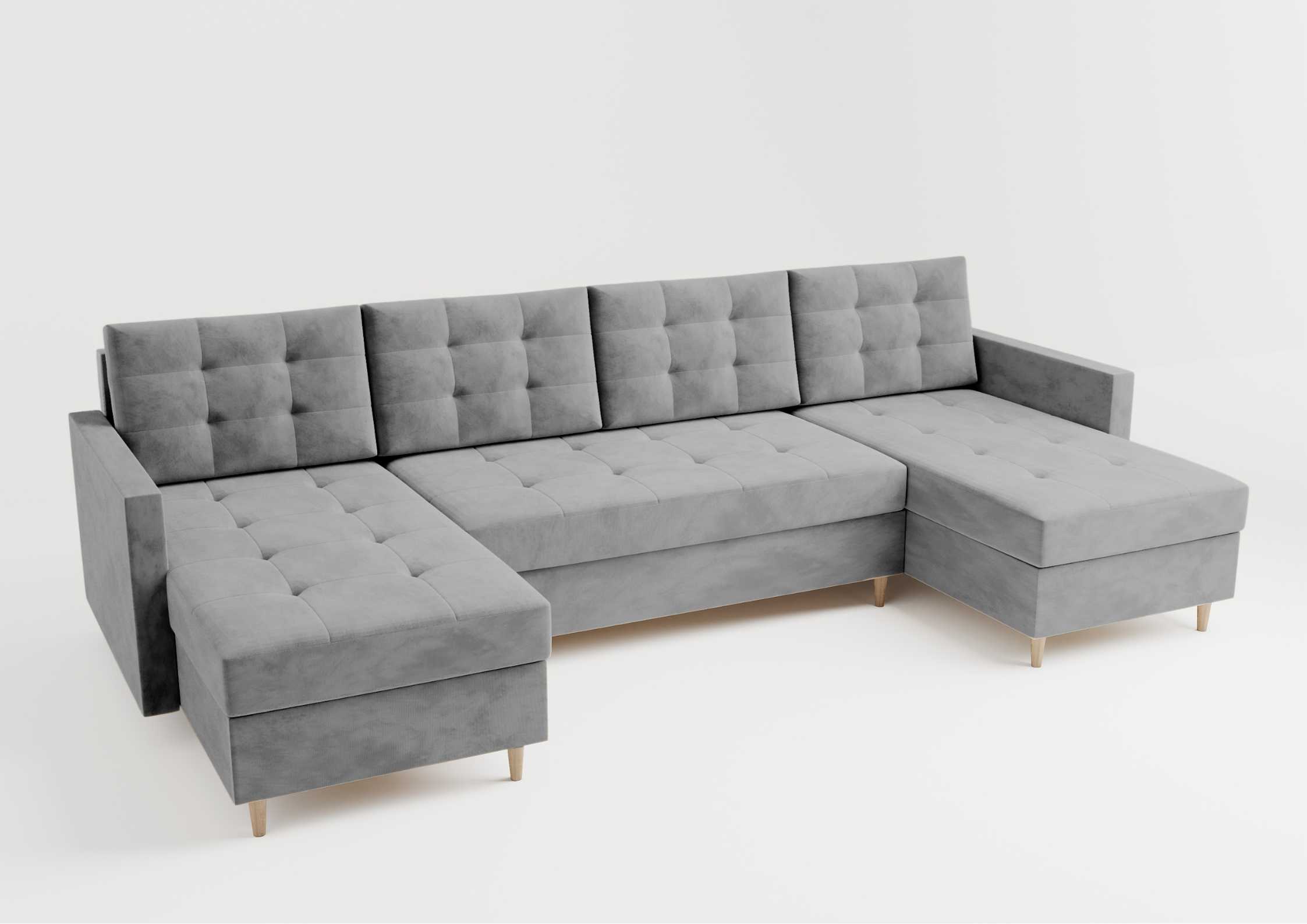 Narożnik pikowany w kształcie podkowy